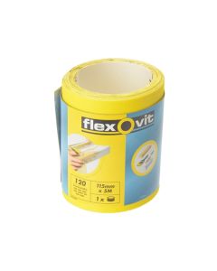 Flexovit High Performance Sanding Roll - 115mm x 5m - 320g