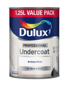 Dulux Professional Metal & Wood Undercoat - White -1.25L