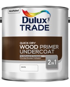 Dulux Trade Quick Dry Wood Primer Undercoat - 2.5L