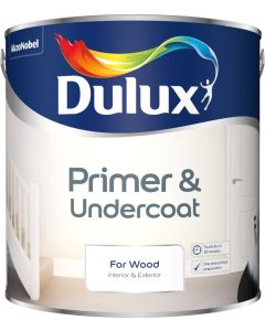Dulux Wood Primer & undercoat - White - 2.5L