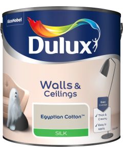 Dulux Silk Emulsion Paint - Egyptian Cotton  - 2.5L