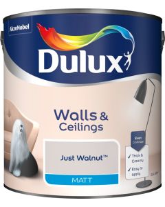 Dulux Matt Emulsion Paint - Just Walnut - 2.5L