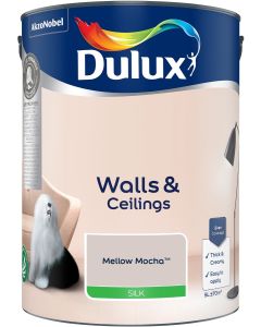 Dulux Silk Emulsion Paint - Mellow Mocha - 5L