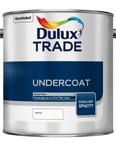 Dulux Trade Undercoat - White - 2.5L
