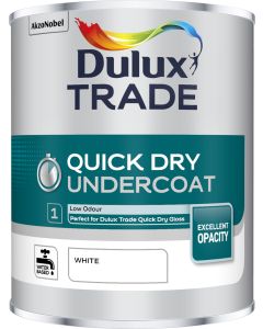 Dulux Trade Quick Dry Undercoat - White - 1L