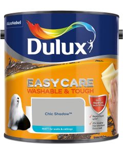 Dulux Easycare Washable & Tough Matt Emulsion - Chic Shadow - 2.5L
