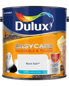 Dulux Easycare Washable & Tough Matt Emulsion - Rock Salt - 2.5L