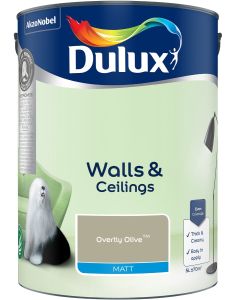 Dulux Matt Emulsion Paint - Overtly Olive - 5L