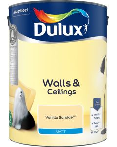 Dulux Matt Emulsion Paint - Vanilla Sundae - 5L