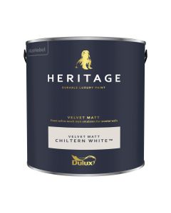 Dulux Heritage Matt Emulsion - Chiltern White - 2.5L