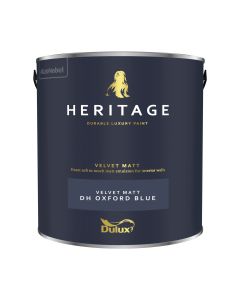 Dulux Heritage Matt Emulsion - DH Oxford Blue - 2.5L