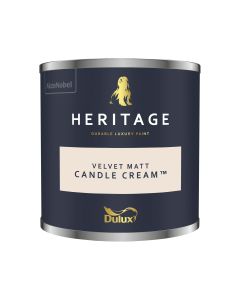 Dulux Heritage Tester Pot - Candle Cream - 125ml
