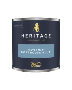 Dulux Heritage Tester Pot - Boathouse Blue - 125ml