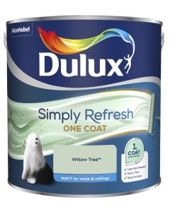 Dulux Simply Refresh One Coat Matt Emulsion Paint - Willow Tree - 2.5L