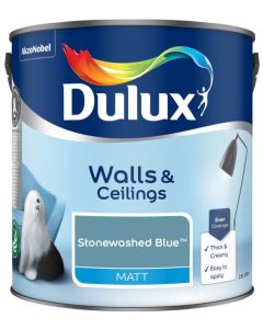 Dulux Matt Emulsion Paint - Stonewashed Blue - 2.5L