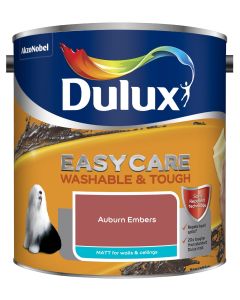 Dulux Easycare Washable & Tough Matt Emulsion - Auburn Embers - 2.5L
