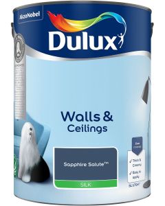Dulux Silk Emulsion Paint - Sapphire Salute - 5L