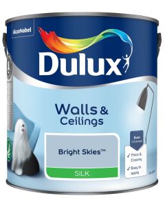 Dulux Silk Emulsion Paint - Bright Skies - 2.5L