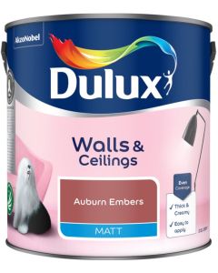 Dulux Matt Emulsion Paint - Auburn Embers - 2.5L 
