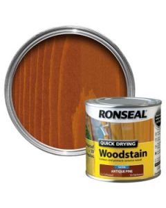 Ronseal Quick Drying Woodstain - Antique Pine (Satin) 250ml