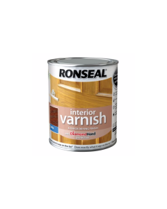 Ronseal Diamond Hard Interior Varnish - Dark Oak (Satin) 250ml