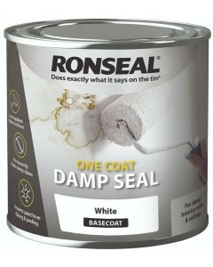 Ronseal One Coat Damp Seal - White - 2.5L