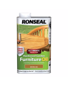 Ronseal Hardwood Garden Furniture Oil (Natural Oak) 1L