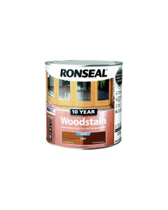 Ronseal 10 Year Woodstain - Oak (Satin) 250ml