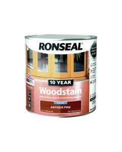 Ronseal 10 Year Woodstain - Antique Pine (Satin) 750ml