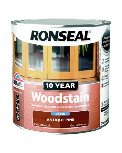 Ronseal 10 Year Woodstain - Antique Pine (Satin) 2.5L