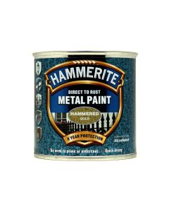 Hammerite Direct To Rust Metal Paint - Hammered Gold - 250ml