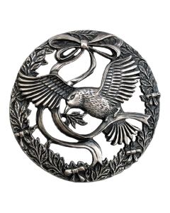 Turners Retreat PL11 Pewter Bird and Bow Lid