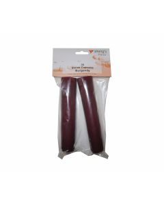 Young's Shrink Caps - Burgundy - Pack of 30