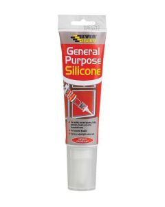 Everbuild General Purpose Easi-Squeeze Sealant - Clear - 80ml