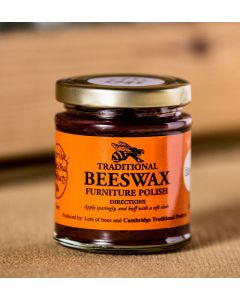 Cambridge Traditional Beeswax Furniture Polish - 142g - Brown