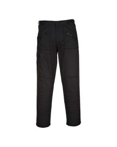 Portwest S887 Action Trousers - Black - 32R
