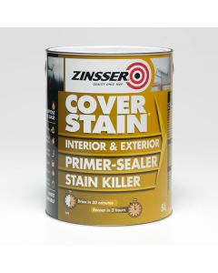 Zinsser Cover Stain Primer Sealer & Stain Killer - White 1L