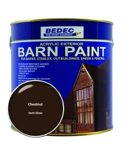 Bedec Barn Paint (Semi Gloss) Chestnut - 2.5L