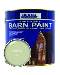 Bedec Barn Paint (Satin) French Grey - 2.5L