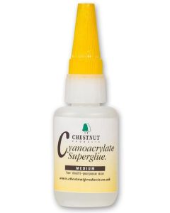Chestnut Products Cyanoacrylate Superglue - Medium - 50g