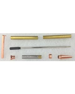 Charnwood (PEN7CO) 7mm Slimline Twist Pen Kit - Copper