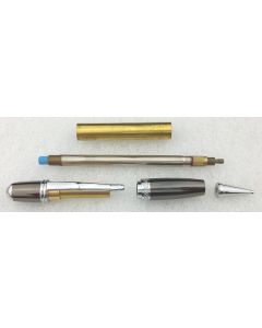 Charnwood (PCLSCGM) Sienna Twist Pencil Kit - Chrome & Gun Metal
