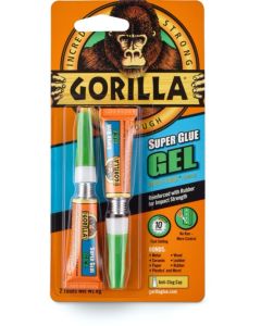Gorilla Super Glue Gel - 2 x 3g