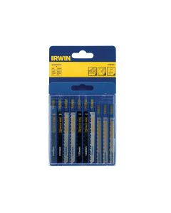 Irwin IRW10505817 Jigsaw Blade 10 Piece Set - Assorted