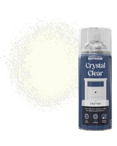 Rust-Oleum Crystal Clear Protective Top Coat (Matt) Spray Paint - Clear - 400ml