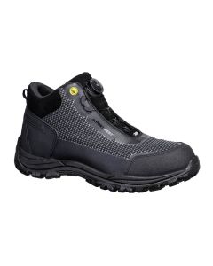 Portwest FE04 Girder Composite Mid Safety Boot - Black - Size 12