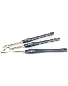 Charnwood  TCSET3H Carbide Turning Tools For Hollowing - 3 Piece Set