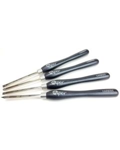 Charnwood TCSET4S Carbide Tipped Wood Turning Tool - 4 Piece Set