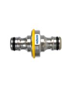 Hozelock 2044 Pro Metal Double Male Connector