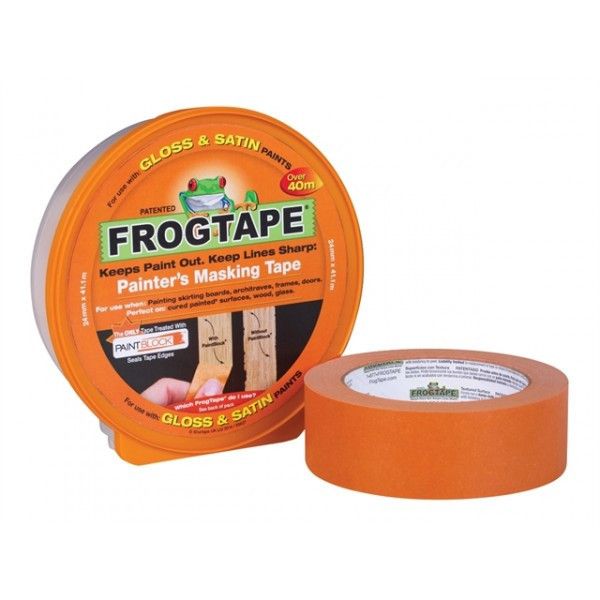 Frogtape Painter's Masking Tape for Gloss and Satin, 24mm x 41.1m in green